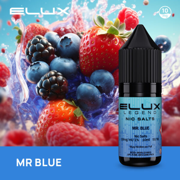 ELUX Legends Nic Salt Mr Blue 10mg