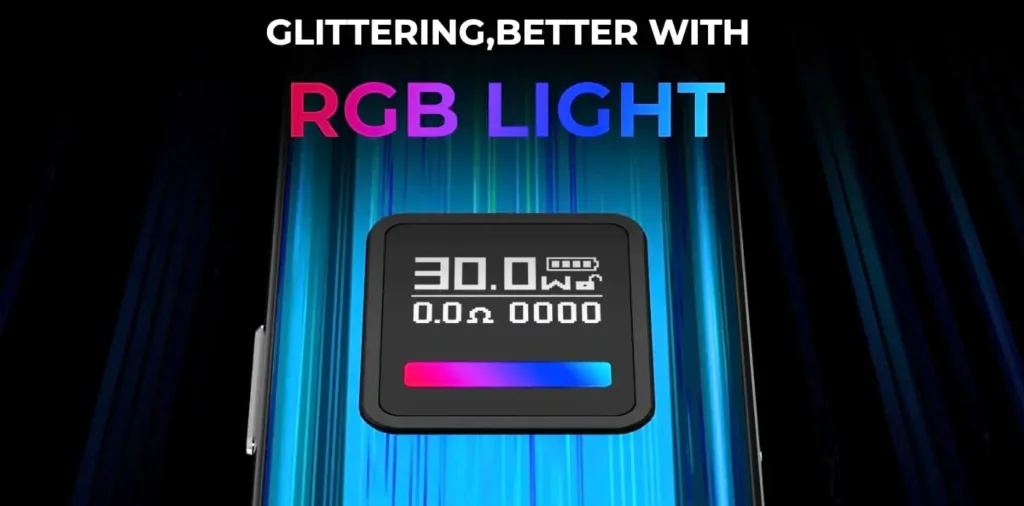 OXVA XLIM Pro RGB Display