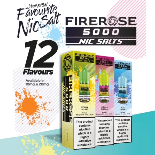 ELUX Firerose Nic Salts E-Liquids