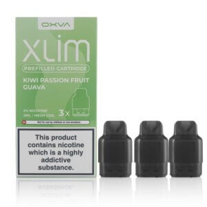 OXVA XLIM Prefilled Kiwi Passion Guava pods