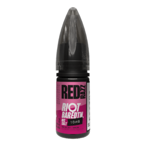 RIOT BAR EDTN Red Razz Nic Salt E-Liquid at SteelFogg UK Ltd. 