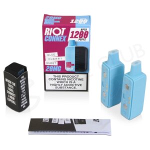 Riot Connex Kit includes all you need to start vaping straight away.