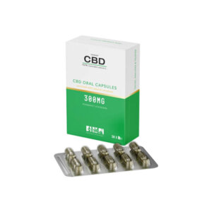 300mg CBD 100% Cannabis Oral Capsules