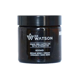 Dr Watson 600mg CBD Capsules at SteelFogg UK Ltd