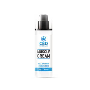 CBD Embrace 250mg Full Spectrum CBD Muscle Cream - 50g at SteelFogg UK Ltd