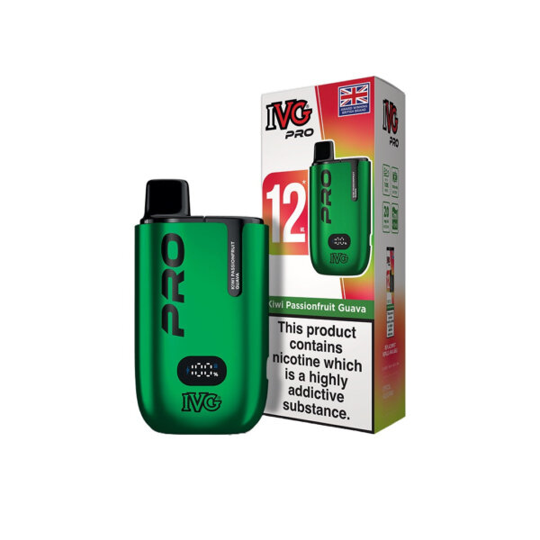 20mg IVG Pro 12 Prefilled Pod Vape Kit 10000 Puffs - Image 16