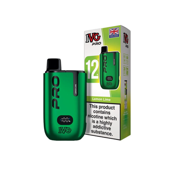 20mg IVG Pro 12 Prefilled Pod Vape Kit 10000 Puffs - Image 4