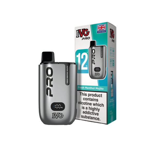 20mg IVG Pro 12 Prefilled Pod Vape Kit 10000 Puffs - Image 5