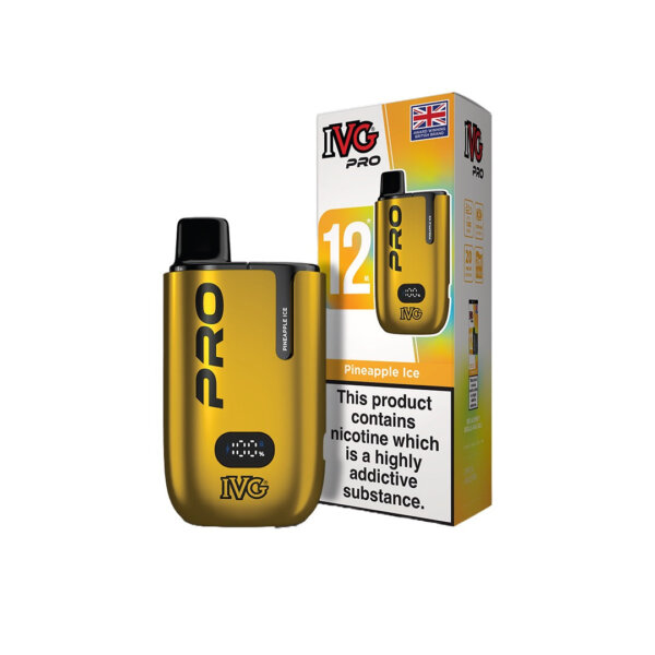 20mg IVG Pro 12 Prefilled Pod Vape Kit 10000 Puffs - Image 10