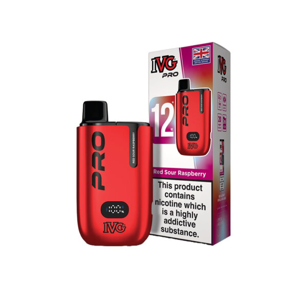 20mg IVG Pro 12 Prefilled Pod Vape Kit 10000 Puffs