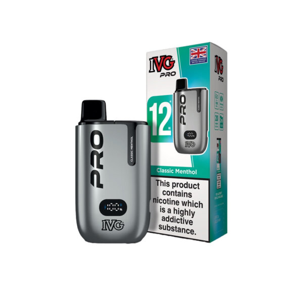 20mg IVG Pro 12 Prefilled Pod Vape Kit 10000 Puffs - Image 6