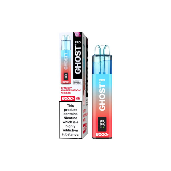 20mg Ghost Pro 6000+ Disposable Vapes Bars - Image 8