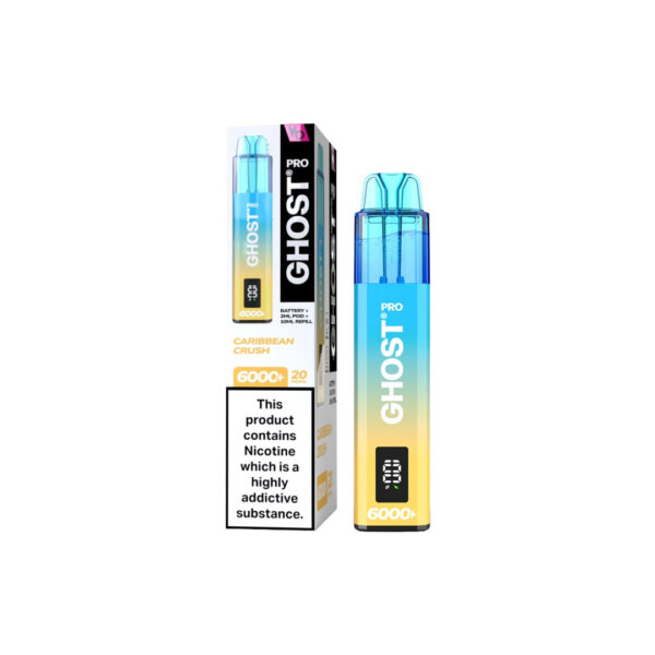 20mg Ghost Pro 6000+ Disposable Vapes Bars - Image 11