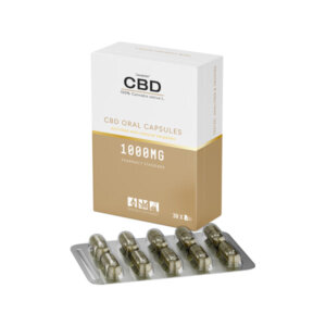 CBD 100% Cannabis Oral Capsules